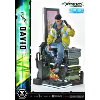 Cyberpunk: Edgerunners Estatua Real Elite Masterline Series 1/4 David Deluxe Bonus Version 58 cm