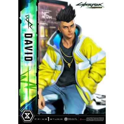 Cyberpunk: Edgerunners Estatua Real Elite Masterline Series 1/4 David Deluxe Bonus Version 58 cm