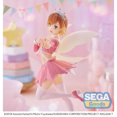 A Certain Scientific Railgun T Estatua Luminasta PVC Mikoto Misaka Great Spirit Maid 20 cm