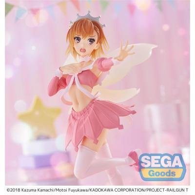 A Certain Scientific Railgun T Estatua Luminasta PVC Mikoto Misaka Great Spirit Maid 20 cm