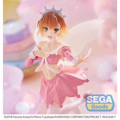 A Certain Scientific Railgun T Estatua Luminasta PVC Mikoto Misaka Great Spirit Maid 20 cm