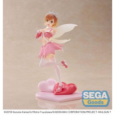 A Certain Scientific Railgun T Estatua Luminasta PVC Mikoto Misaka Great Spirit Maid 20 cm