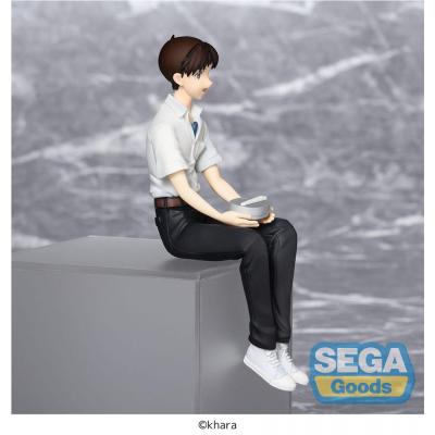 Rebuild of Evangelion Estatua PVC PM Perching Shinji Ikari Evangelion New Theatrical Edition 14 cm