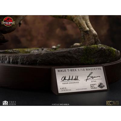 The Lost World: Jurassic Park Maqueta 1/12 Tyrannosaur Buck 48 cm