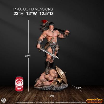 Conan el Bárbaro Estatua 1/4 Conan 58 cm