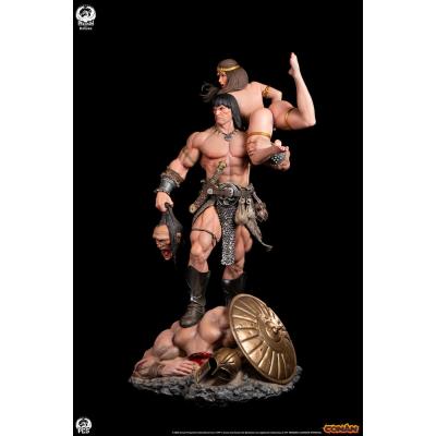 Conan el Bárbaro Estatua 1/4 Conan Deluxe Edition 63 cm