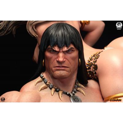 Conan el Bárbaro Estatua 1/4 Conan Deluxe Edition 63 cm
