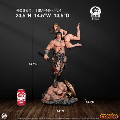 Conan el Bárbaro Estatua 1/4 Conan Deluxe Edition 63 cm