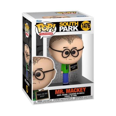 South Park Figura POP! TV Vinyl Mr. Mackey w/Sign 9 cm