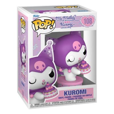 Hello Kitty and Friends Figura POP! Vinyl Kuromi with Cake (20th Anniversary) 9 cm