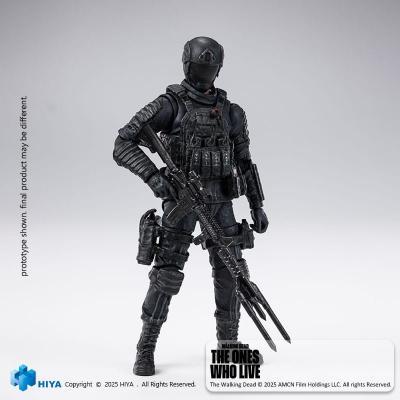 The Walking Dead: The Ones Who Lived Figura 1/18 Exquisite Mini CRM Soldier 10 cm
