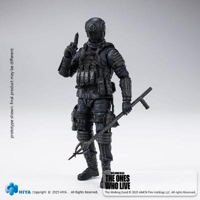 The Walking Dead: The Ones Who Lived Figura 1/18 Exquisite Mini CRM Soldier 10 cm