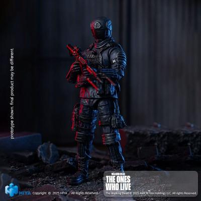 The Walking Dead: The Ones Who Lived Figura 1/18 Exquisite Mini CRM Soldier 10 cm