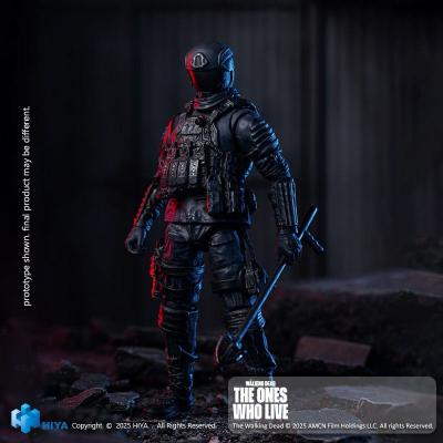 The Walking Dead: The Ones Who Lived Figura 1/18 Exquisite Mini CRM Soldier 10 cm