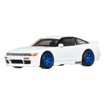 Hot Wheels Premium Pack de 2 Vehículos Die-Cast Car Culture 1/64 '96 Nissan 180SX Type X & Nissan SilEighty
