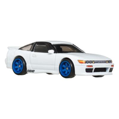 Hot Wheels Premium Pack de 2 Vehículos Die-Cast Car Culture 1/64 '96 Nissan 180SX Type X & Nissan SilEighty