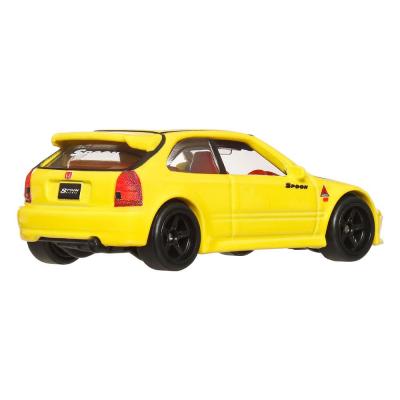 Hot Wheels Premium Pack de 2 Vehículos Die-Cast Car Culture 1/64 '99 Honda Civic Type R (EK9) & Honda Civic Type R