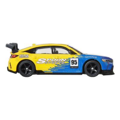Hot Wheels Premium Pack de 2 Vehículos Die-Cast Car Culture 1/64 '99 Honda Civic Type R (EK9) & Honda Civic Type R