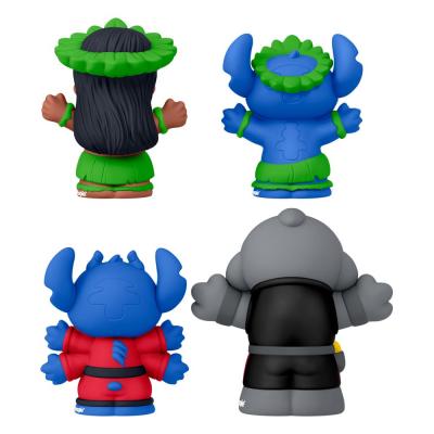 Lilo & Stich Pack de 4 Minifiguras Fisher-Price Little People Collector 7 cm