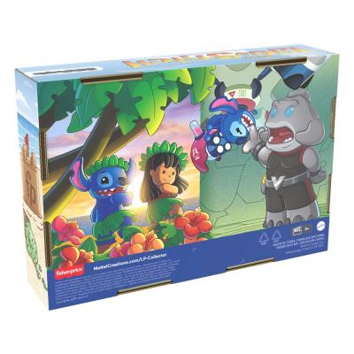 Lilo & Stich Pack de 4 Minifiguras Fisher-Price Little People Collector 7 cm