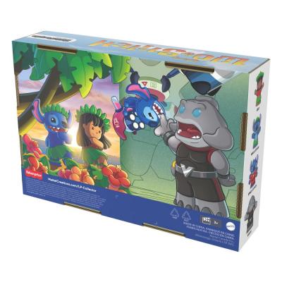 Lilo & Stich Pack de 4 Minifiguras Fisher-Price Little People Collector 7 cm