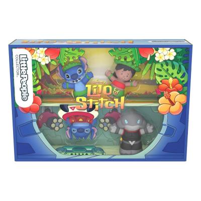 Lilo & Stich Pack de 4 Minifiguras Fisher-Price Little People Collector 7 cm