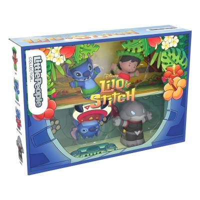 Lilo & Stich Pack de 4 Minifiguras Fisher-Price Little People Collector 7 cm