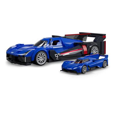 Mattel Brick Shop Kit de Construcción Hot Wheels Speed Series 1/32 Cadillac Project GTP Hypercar