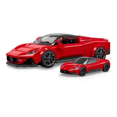 Mattel Brick Shop Kit de Construcción Hot Wheels Speed Series 1/32 Maserati MC20