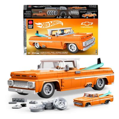 Mattel Brick Shop Kit de Construcción Hot Wheels Elite Series 1/16 Custom '62 Chevy Pickup