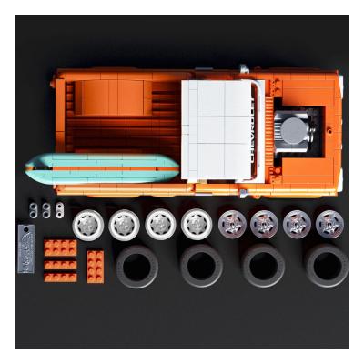 Mattel Brick Shop Kit de Construcción Hot Wheels Elite Series 1/16 Custom '62 Chevy Pickup