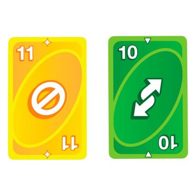 UNO Zero Juego de Cartas
