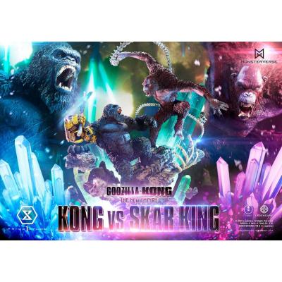 Godzilla x Kong: The New Empire Estatua Ultimate Diorama Masterline Series Kong vs Skar King 104 cm