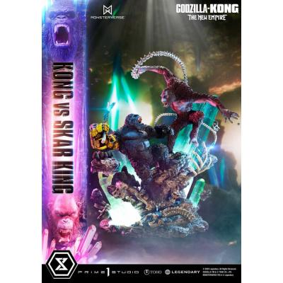 Godzilla x Kong: The New Empire Estatua Ultimate Diorama Masterline Series Kong vs Skar King 104 cm