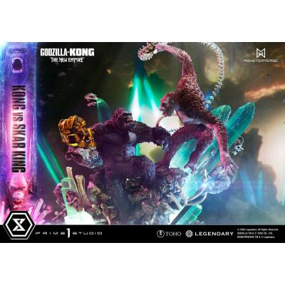 Godzilla x Kong: The New Empire Estatua Ultimate Diorama Masterline Series Kong vs Skar King 104 cm
