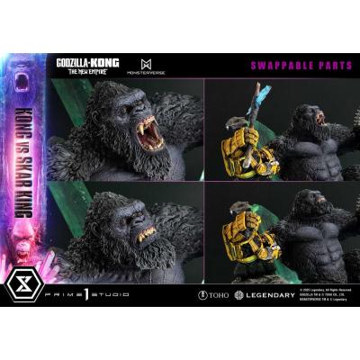 Godzilla x Kong: The New Empire Estatua Ultimate Diorama Masterline Series Kong vs Skar King 104 cm