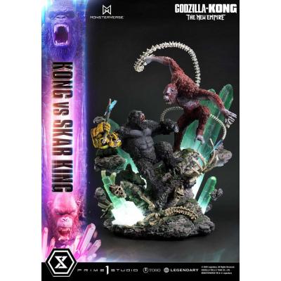Godzilla x Kong: The New Empire Estatua Ultimate Diorama Masterline Series Kong vs Skar King 104 cm