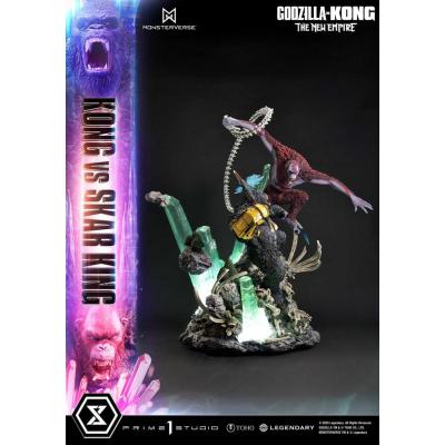 Godzilla x Kong: The New Empire Estatua Ultimate Diorama Masterline Series Kong vs Skar King 104 cm