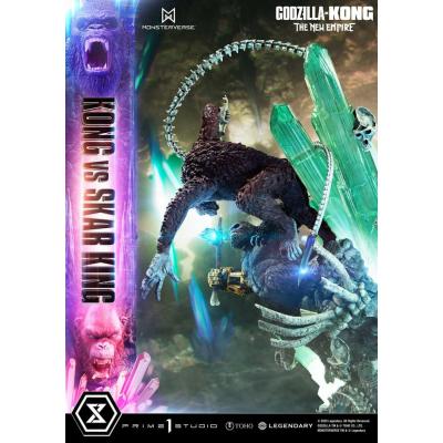 Godzilla x Kong: The New Empire Estatua Ultimate Diorama Masterline Series Kong vs Skar King 104 cm