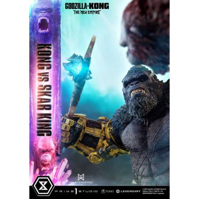 Godzilla x Kong: The New Empire Estatua Ultimate Diorama Masterline Series Kong vs Skar King 104 cm