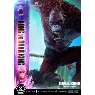 Godzilla x Kong: The New Empire Estatua Ultimate Diorama Masterline Series Kong vs Skar King 104 cm