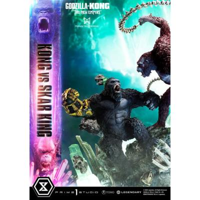 Godzilla x Kong: The New Empire Estatua Ultimate Diorama Masterline Series Kong vs Skar King 104 cm