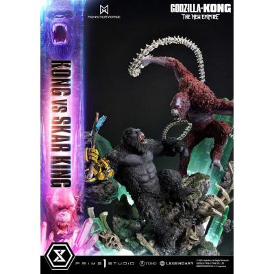 Godzilla x Kong: The New Empire Estatua Ultimate Diorama Masterline Series Kong vs Skar King 104 cm