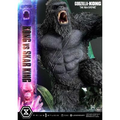 Godzilla x Kong: The New Empire Estatua Ultimate Diorama Masterline Series Kong vs Skar King 104 cm