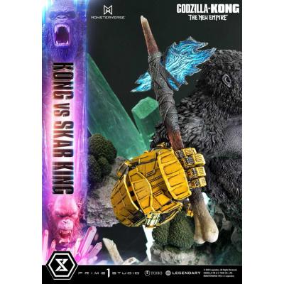Godzilla x Kong: The New Empire Estatua Ultimate Diorama Masterline Series Kong vs Skar King 104 cm