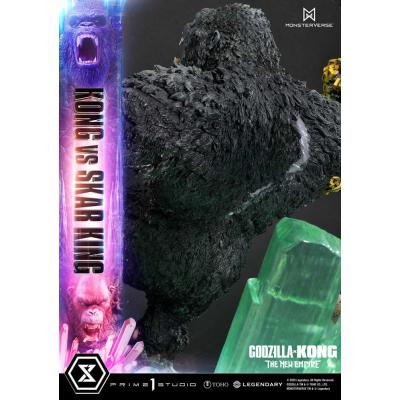 Godzilla x Kong: The New Empire Estatua Ultimate Diorama Masterline Series Kong vs Skar King 104 cm