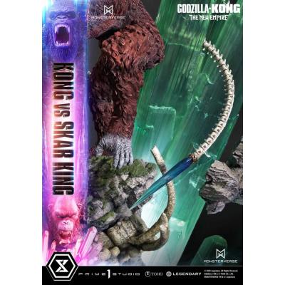 Godzilla x Kong: The New Empire Estatua Ultimate Diorama Masterline Series Kong vs Skar King 104 cm