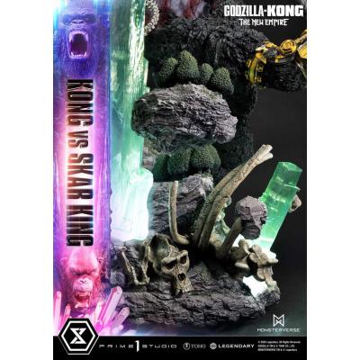 Godzilla x Kong: The New Empire Estatua Ultimate Diorama Masterline Series Kong vs Skar King 104 cm