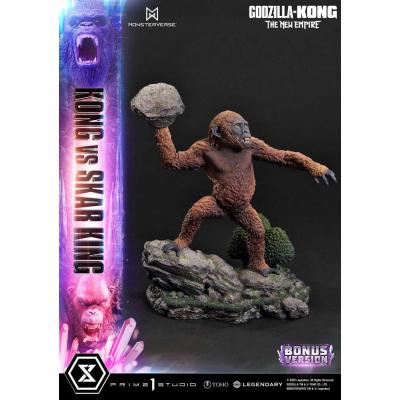Godzilla x Kong: The New Empire Estatua Ultimate Diorama Masterline Series Kong vs Skar King Bonus Version 104 cm