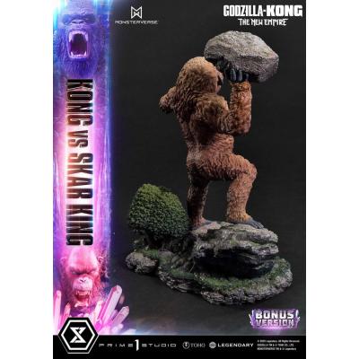 Godzilla x Kong: The New Empire Estatua Ultimate Diorama Masterline Series Kong vs Skar King Bonus Version 104 cm